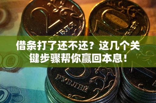 武汉借条打了还不还？这几个关键步骤帮你赢回本息！