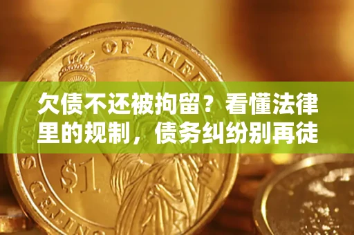 武汉欠债不还被拘留？看懂法律里的规制，债务纠纷别再徒劳奔波
