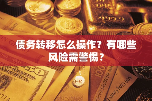 武汉债务转移怎么操作？有哪些风险需警惕？