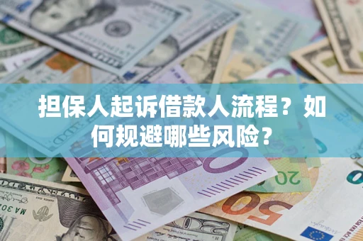 武汉担保人起诉借款人流程？如何规避哪些风险？