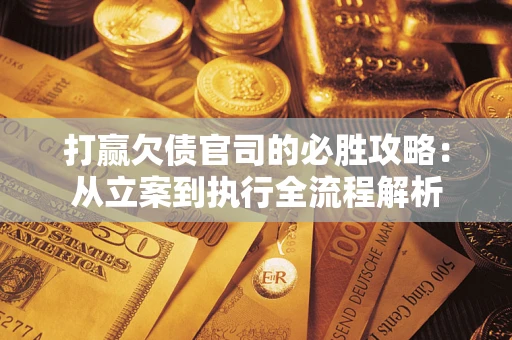 武汉打赢欠债官司的必胜攻略：从立案到执行全流程解析
