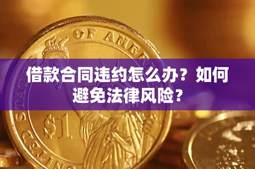 武汉借款合同违约怎么办？如何避免法律风险？